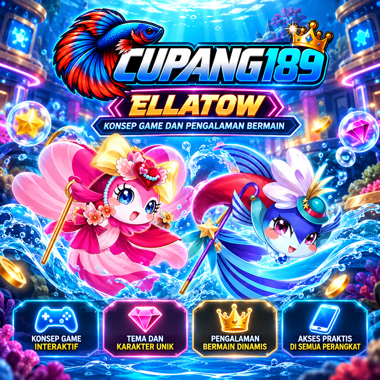CUPANG189 • Ellatow Konsep Game dan Pengalaman Bermain